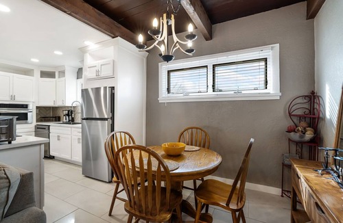 Northeast Santa Fe Hotel | Fort Marcy 34 | Retreat with Patio, Views & Walk-to-Plaza Location