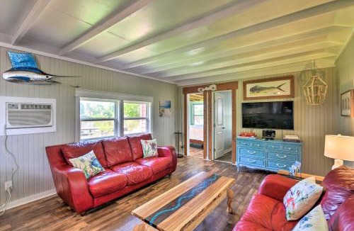 Cedar Lane House | Furnished Deck & Dock: Renovated Sargent Cabin!