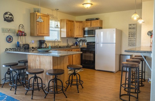 Surfside Beach House | Gather around the fire for a lifetime of memories.