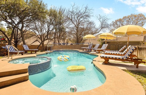 North San Antonio - SAT House | HeatedPool-PickleBall-Basktball-Golf-FirePit-Games
