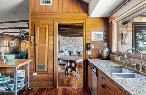 Eck Lane on the Lake Cabin | Historic 5BR | Lakefront Cabins with Dock | Fire Pit