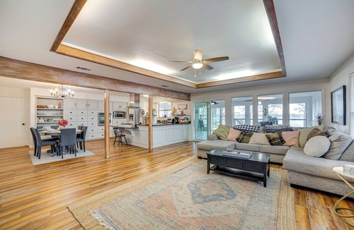 Yantis Cottage | Home on Lake Fork: Patio, Grill & Fire Pit!