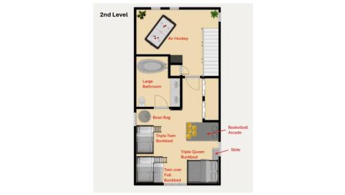 Page House | Hot Tub, Pool Table, Swing Sets, Theater, Kayaks
