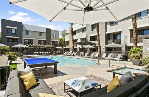 Glendale Sports and Entertainment District Hotel | Hotel ∙ Private 2BR Condo in Zone Westgate with Balcony & Pool