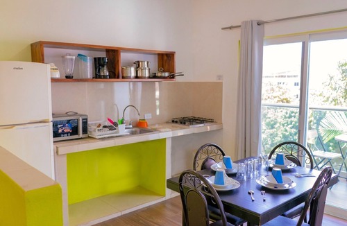 Rincon de Guayabitos Hotel | Hotel Rega Suites Guayabitos - Family & Kitchen