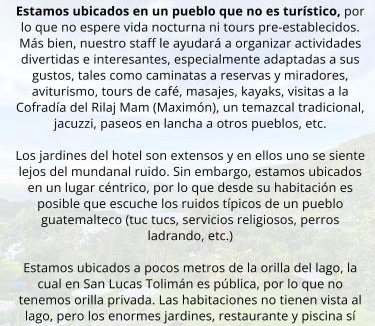 San Lucas Toliman Hotel | Hotel Toliman