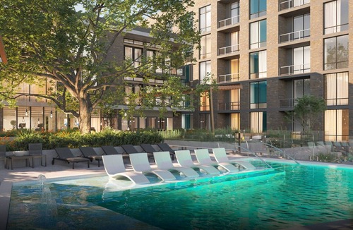 Bouldin Apartment | Ideal Bouldin Creek Studio w/Gym, Pool, W/D by Blueground