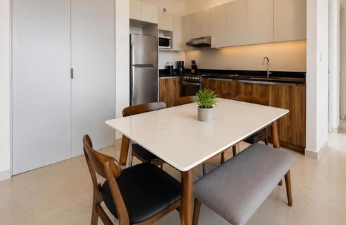 Monterrey Apartment | Increíble Apt/Ac/Parking/BBQ/6PX