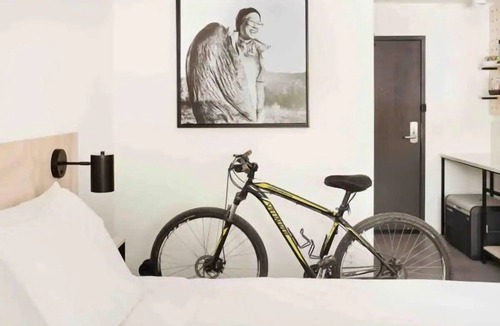 Yucca Valley Hotel | Joshua Tree | King | Coffee Bar, Gear Shop, Desert Basecamp