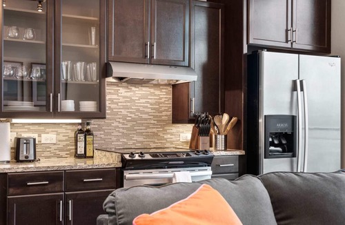 Waller Creek District Apartment | Kasa | Classic 1BD + Pool Access | Austin