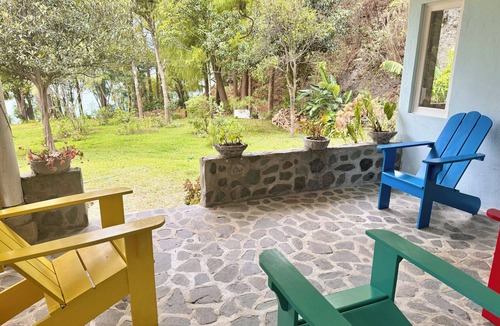 Santa Cruz La Laguna Villa | Lakefront 2-bedroom villa with stunning views of lake and mountains