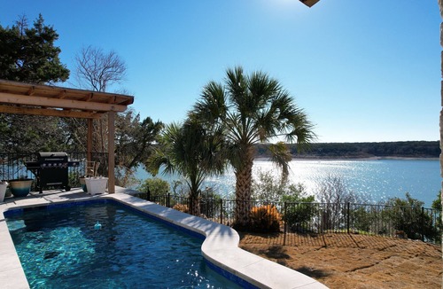 Belton House | Lakefront 3 Bedroom Home with Gorgeous Sunsets and Private Pool & NEW Spa!