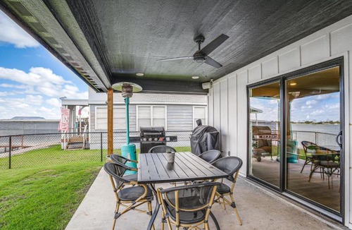 San Angelo House | Lakefront Home w/Dock & Patio in San Angelo!