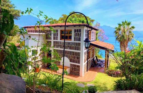 San Pedro La Laguna Villa | Lakefront Villa with Beach Access & Infinity Pool