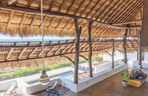 Saladita House | Large beach house sleeps 12, steps from the world-famous Saladita surf break.
