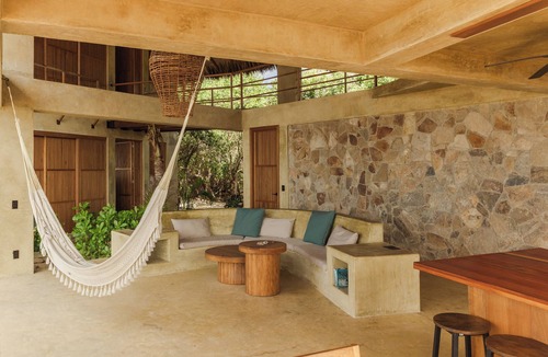Santa Maria Tonameca Villa | Las Palmas: fine designed room in a spectacular front beach setting.