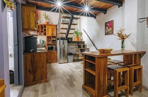 Panajachel Apartment | Loft Irene - Modern terrace view centrally located