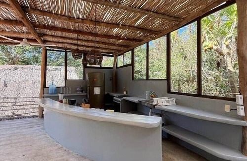 Mazunte Apartment | Loft with Balcony and Nature Views