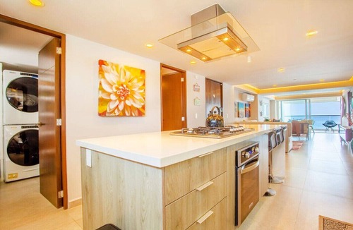 Las Glorias Apartment | Luxury 2BR Beachfront Escape | Stunning Views from Private Balconies