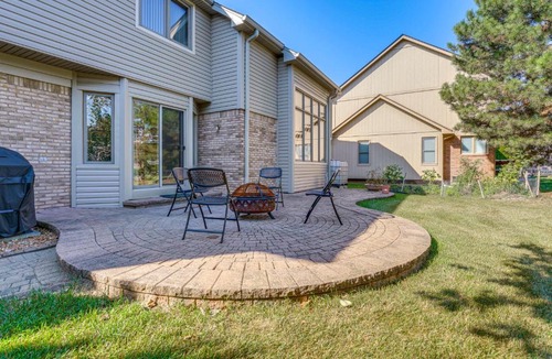 Macomb House | Macomb Retreat w/Spacious Yard & Fire Pit