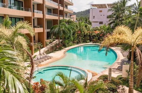 San Francisco Apartment | Manta Morada: Sol, San Pancho, Beachfront and Ocean view