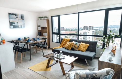 Zona 10 Apartment | Marvelous apartment with WiFi in Ciudad de Guatemala