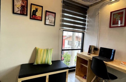 Puebla Apartment | Mini depa doble altura, cerca campus BUAP