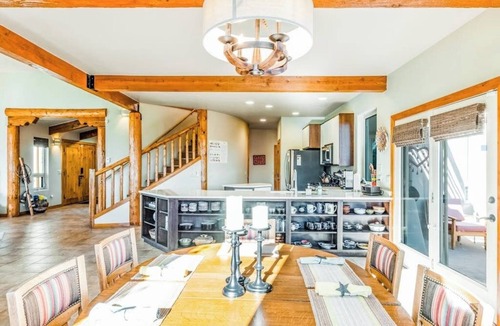 Pagosa Springs House | Modern adobe-style home w/balconies & fireplace - close to Pagosa Springs