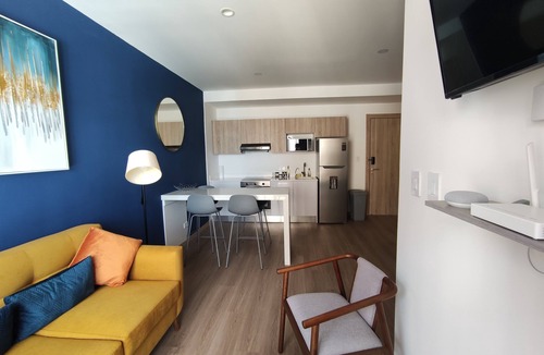 Zona 4 Apartment | Modern cozy apartment at Zona 4, with work-life style.