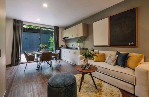 Escandon Apartment | Modern Loft w/Private Patio in Condesa