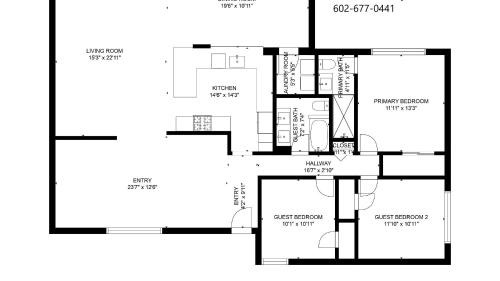Scottsdale Highlands House | Modern Old Town Paradise Oasis Yard wPool Spa