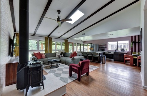 East Congress House | Modern South Austin Retreat w/Game Room + Greenbelt Access