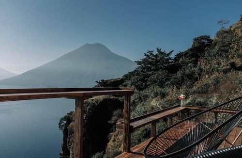 Pasajcap Cabin | Moon Glow Cabin - Floating Above Lake Atitlán