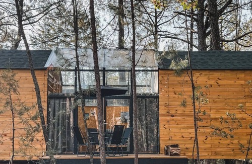 Huasca De Ocampo Cabin | Natural Cabin in the Forest - Cozy and Equipped - WiFi + Kitchen