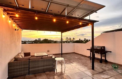 Parque Las Palmas Apartment | New Puerto Vallarta Calm Haven Garden & Pool