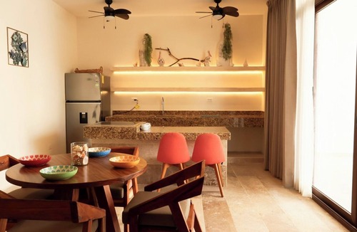 Telchac Puerto Apartment | Oceanfront Loft 3 in Telchac Puerto