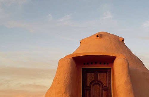 Study Butte-Terlingua Cabin | Organic Earthen Desert Dome For Two -Sustainable Stay Under the Stars Terlingua