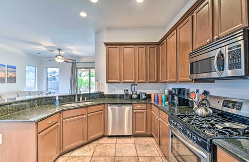 Tatum Highlands House | Patio & Fire Pit: Family Retreat in Cave Creek!