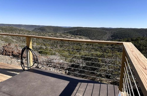 Leakey House | Peaceful Cottage Retreat with Incredible Views in the Hills near Leakey, Texas