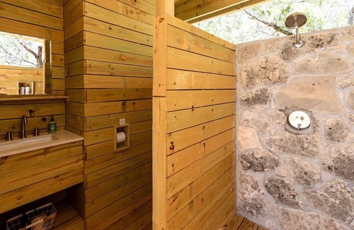 Dripping Springs Cabin | Peaceful Couples Yurt with Hot Tub in Dripping Springs, Texas