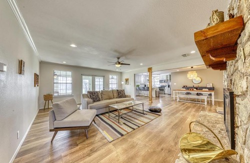 Liberty Hill House | Peaceful Riverfront Home with Enclosed Yard - Walk to the River