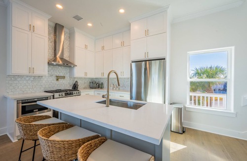 Jamaica Beach House | Pelican Lookout - Heated Pool, Hot Tub, Fire Pit, Outdoor Bar, Kayaks