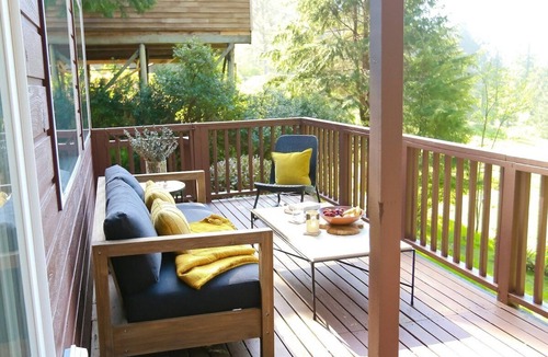 Neskowin House | Perch! Forested setting, ocean views! New interior