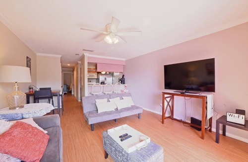 Corpus Christi Condo | Perfect ground floor unit ready to entertain your family vacation.