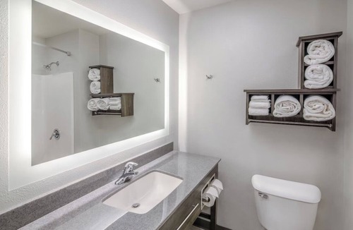 Midland Hotel | Pet-Friendly Room w/Kitchen & Convenient Access to Midland Attractions!