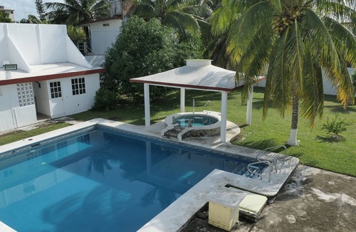 Tecolutla House | Private House with Pool and Very Spacious Garden, ideal to relax and enjoy.