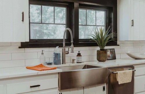 Amarillo House | Private indoor mineral pool & spa retreat house