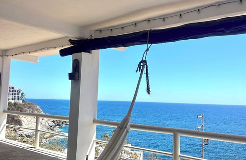 Puerto Angel Cottage | Private Room at Punta Blanca, Puerto Angel - Pool & Shared Kitchen