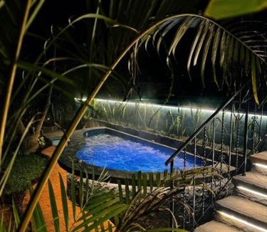 San Lucas Toliman Hotel | Private Room With Jacuzzi, Pool, and Sauna.