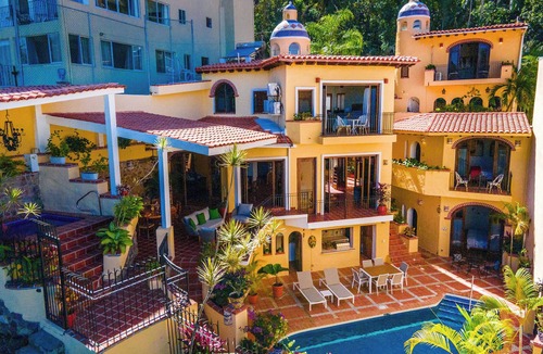 South Shore Hotel Area Villa | Puerto Vallarta South Shore Villa - Ocean & Los Arcos Views!